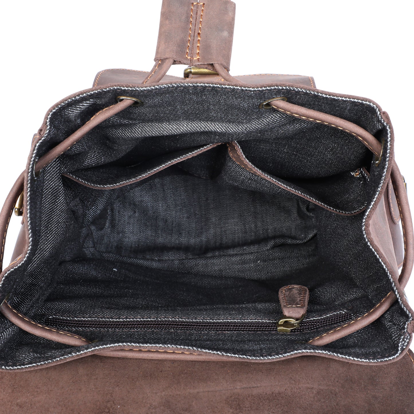 Vintage Leather Backpack | Full Grain Leather | Mini Daypack