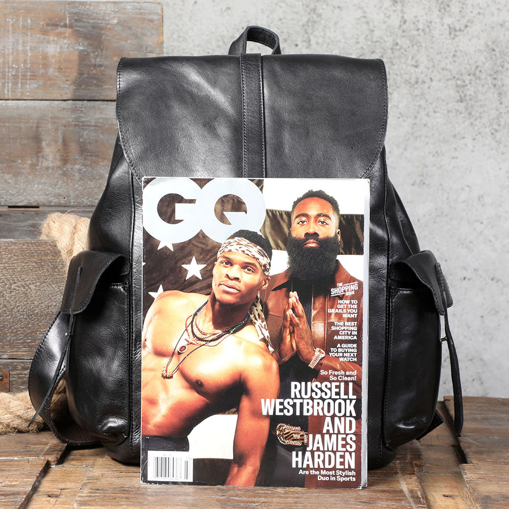 Genuine Leather Backpack For Men | Full Grain Leather | Handcrafted Daypack