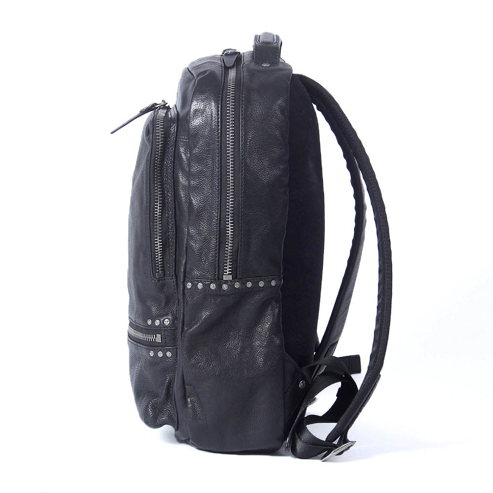 Men's Vintage Leather Backpack | Italian Full Grain Leather | Laptop Daypack