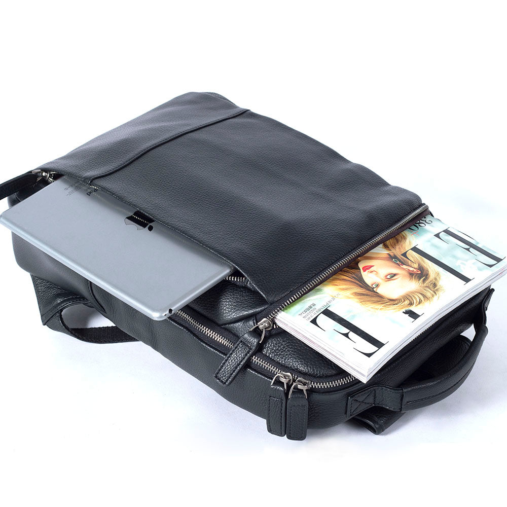 Genuine Leather Backpack For Men | Full Grain Leather | Handcrafted Daypack