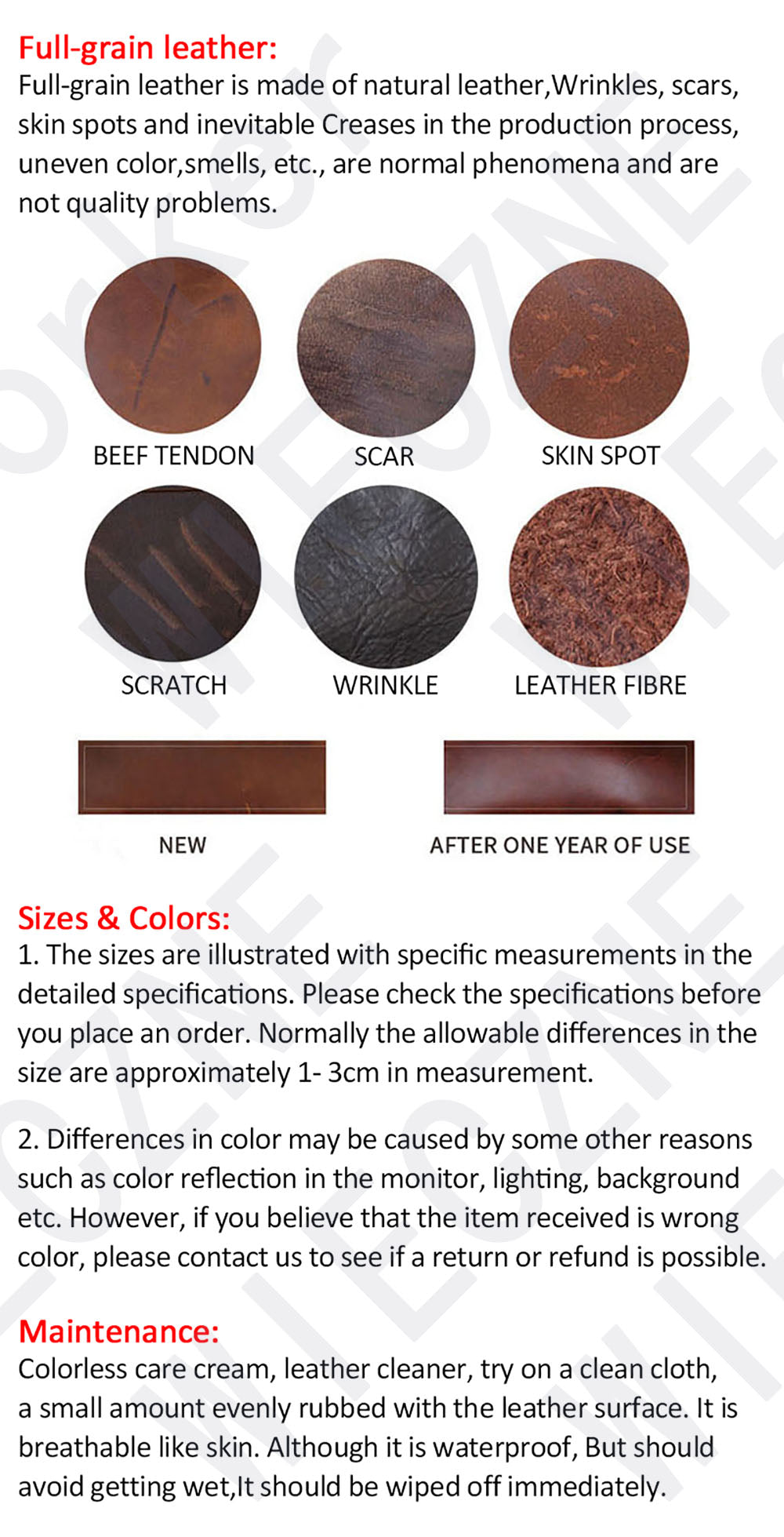 Vintage Genuine Leather Brifecase For Men