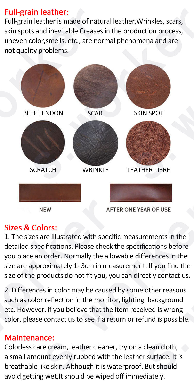 Vintage Genuine Leather Brifecase For Men
