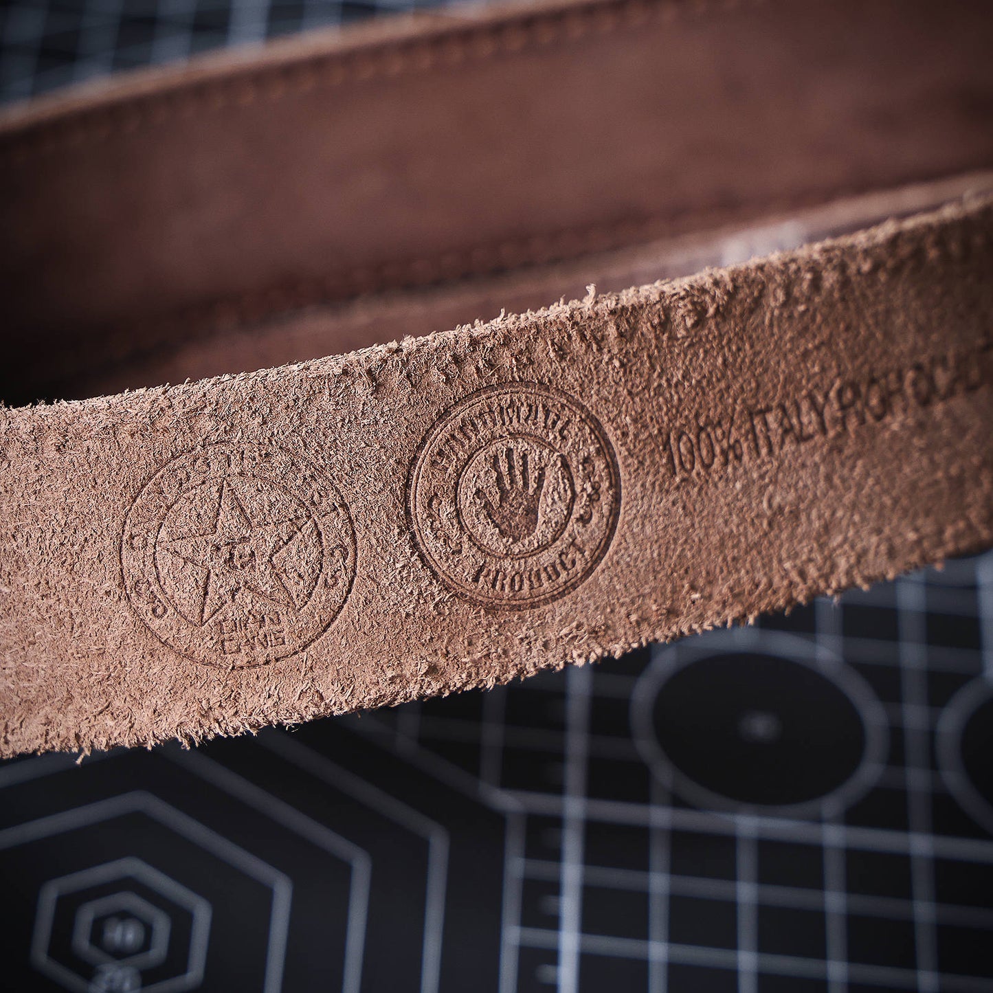 Genuine Leather Men's Belt | Thick Full Grain | Handmade Belt