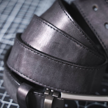 Genuine Leather Men's Belt | Thick Full Grain | Handmade Belt