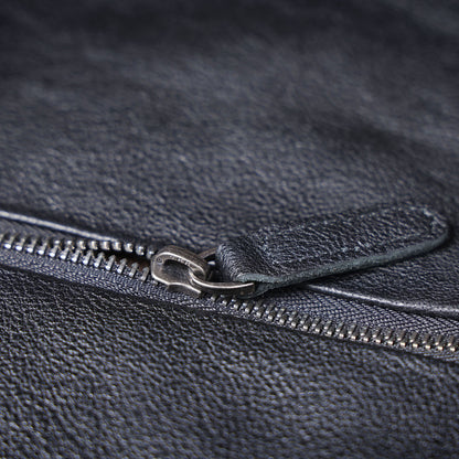 Men's Vintage Leather Backpack |  Italian Full Grain Leather | Daypack