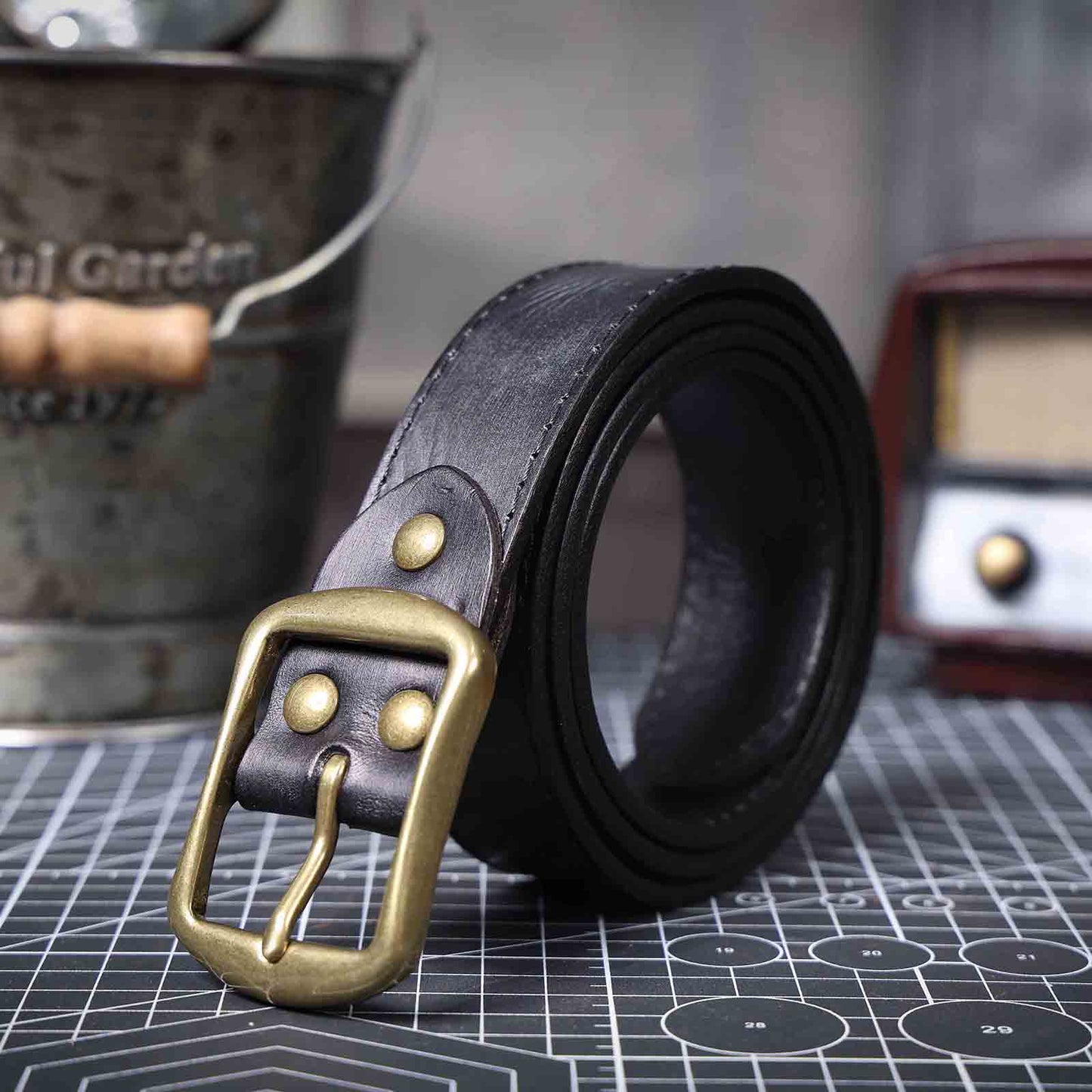 Genuine Leather Men's Belt | Full Grain | Handmade