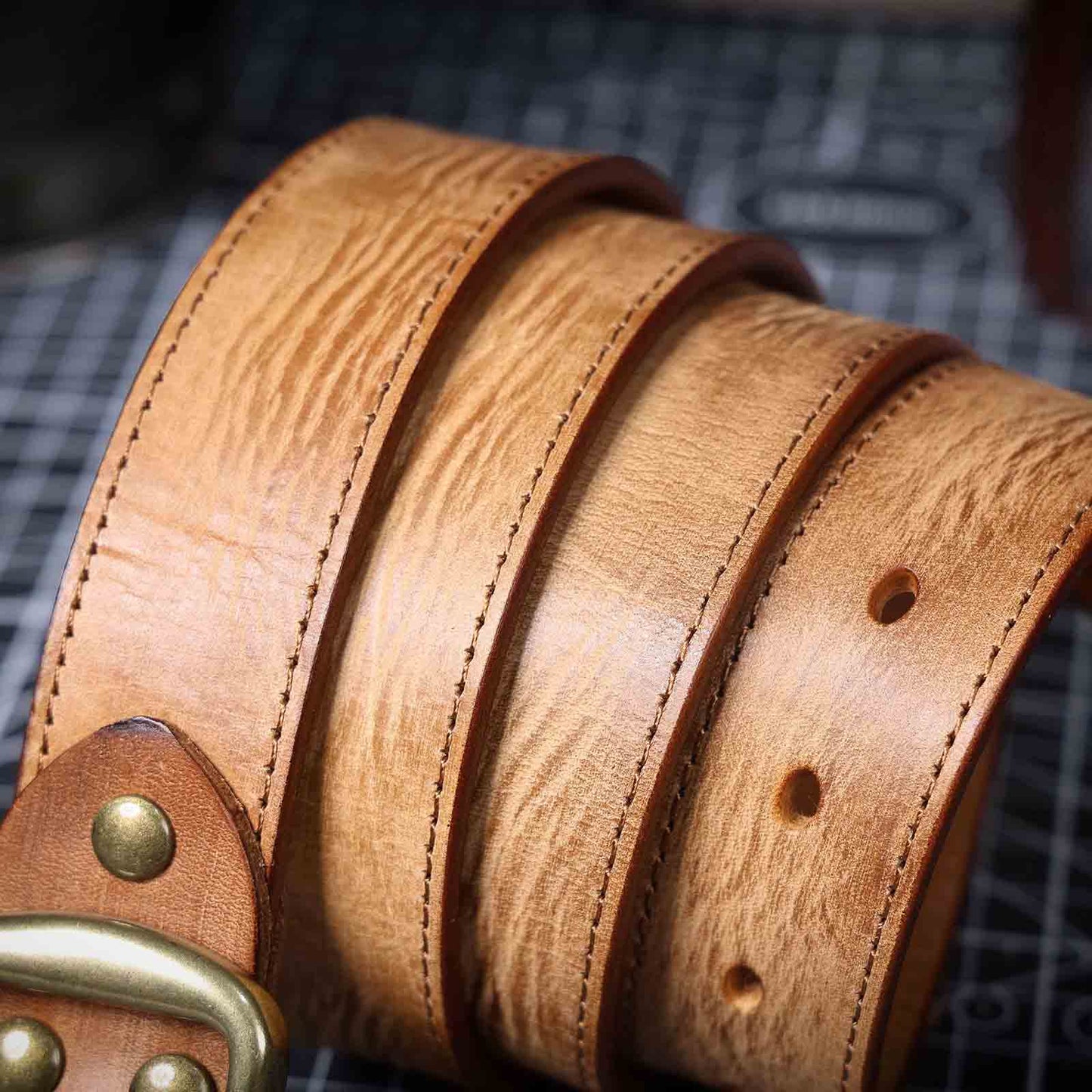 Genuine Leather Men's Belt | Full Grain | Handmade