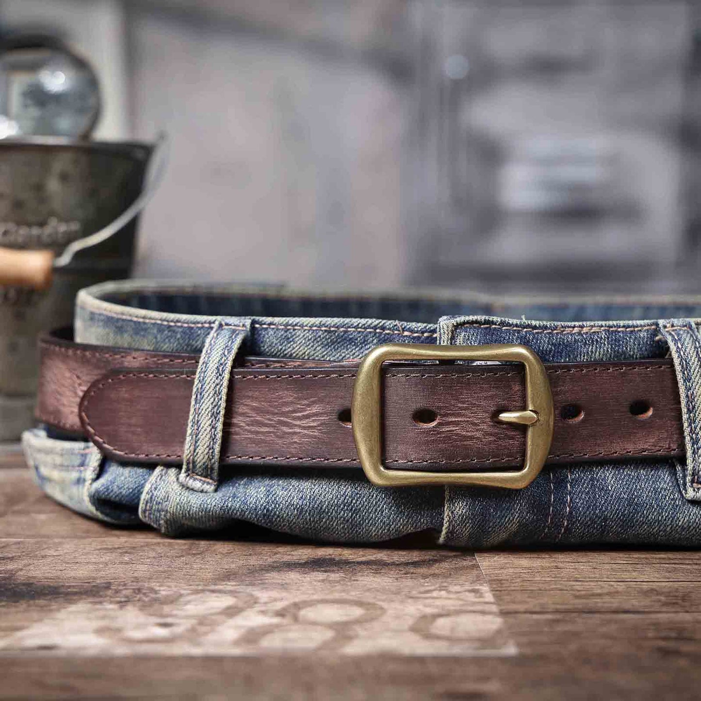 Genuine Leather Men's Belt | Full Grain | Handmade