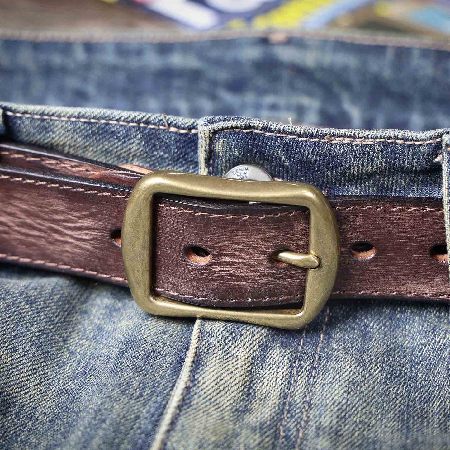 Genuine Leather Men's Belt | Full Grain | Handmade