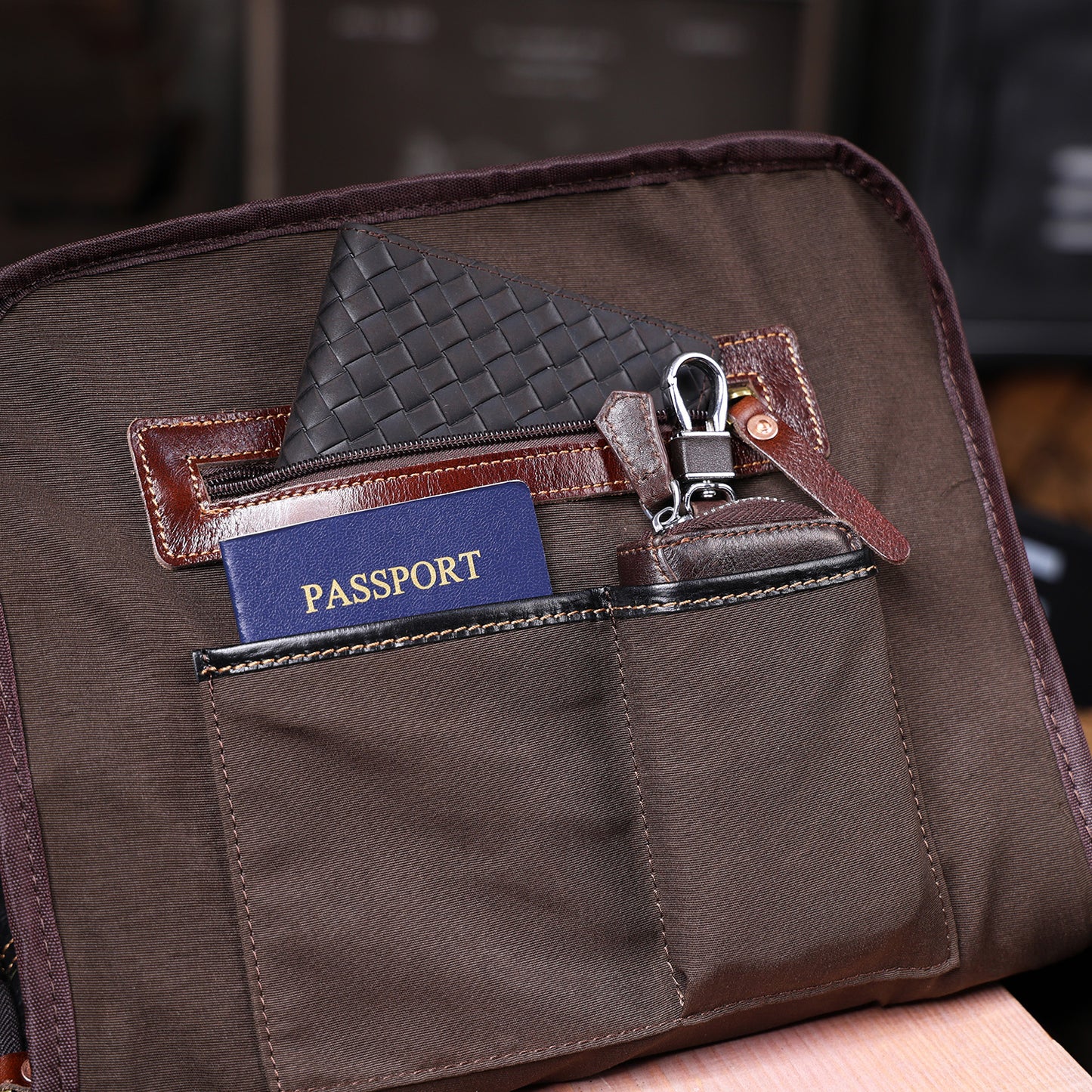 Premium Genuine Leather Backpack |  Italian Full Grain Leather | Men's Daypack