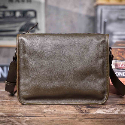 Men's Leather Shoulder Bags |  Full Grain Leather | Handmade