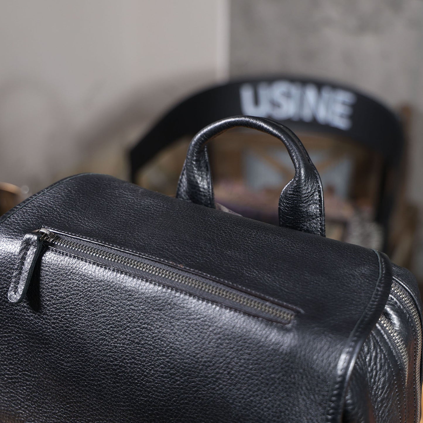 Genuine Leather Backpack For Men | Full Grain Leather | Daypack
