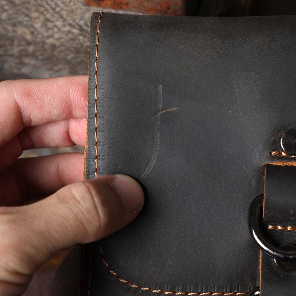 Men's Leather Shoulder Bags |  Full Grain Leather | Handmade