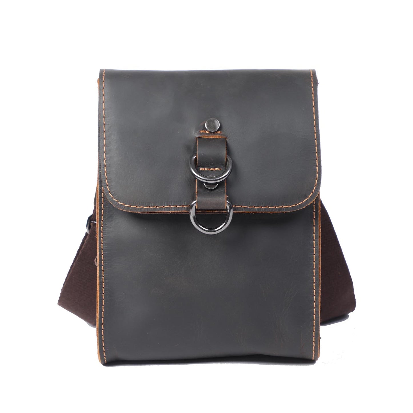 Men's Leather Shoulder Bags |  Full Grain Leather | Handmade