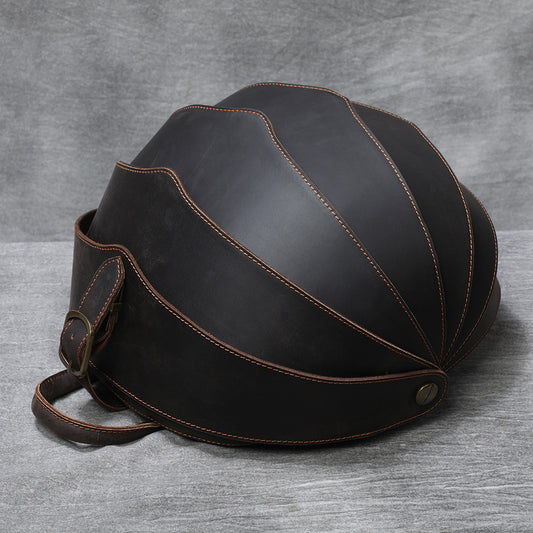 Stylish Leather Backpack |  Full Grain Leather | Beetle Daypack