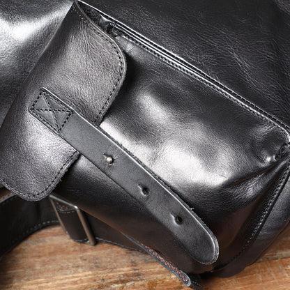 Genuine Leather Backpack For Men | Full Grain Leather | Handcrafted Daypack