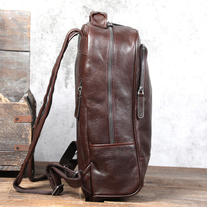 Men's Leather Backpack |  Full Grain Leather | Daypack