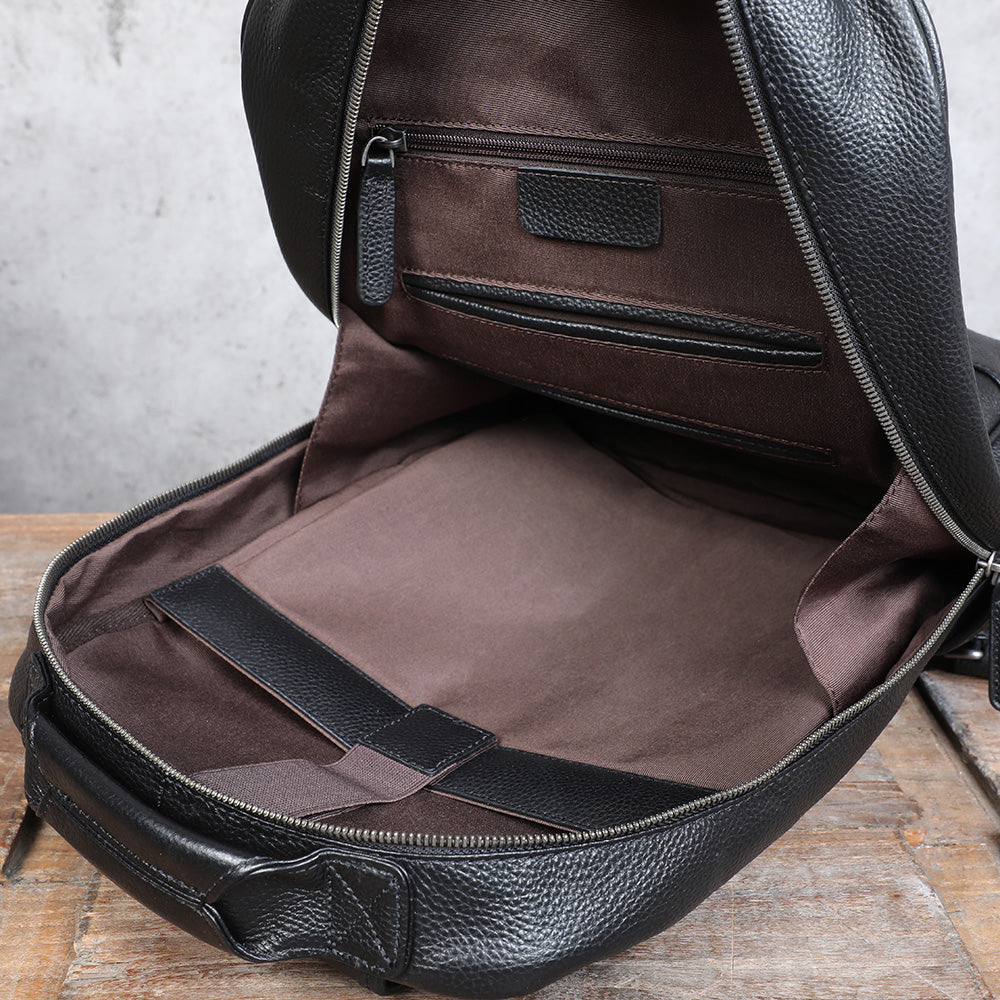 Men's Leather Backpack |  Full Grain Leather | Daypack