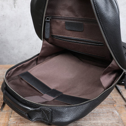 Men's Leather Backpack |  Full Grain Leather | Daypack
