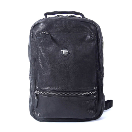 Men's Vintage Leather Backpack |  Italian Full Grain Leather | Laptop Daypack