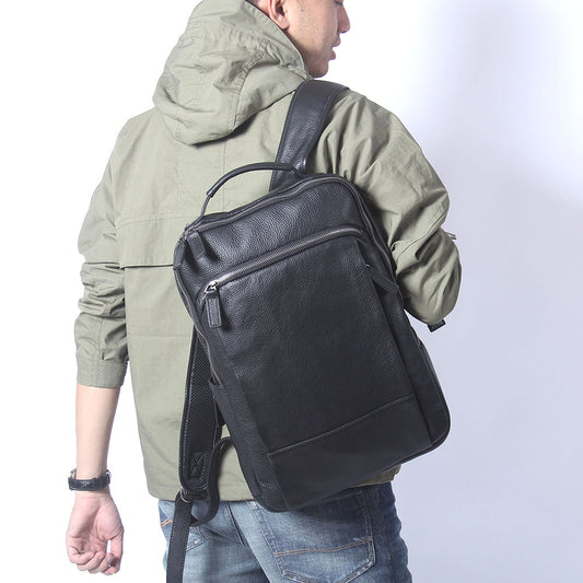 Genuine Leather Backpack For Men | Full Grain Leather | Handcrafted Daypack