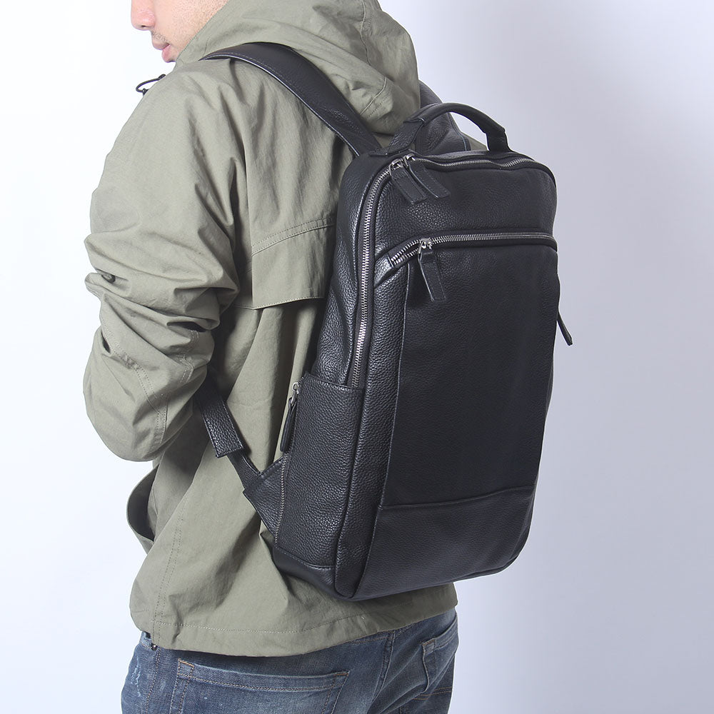 Genuine Leather Backpack For Men | Full Grain Leather | Handcrafted Daypack