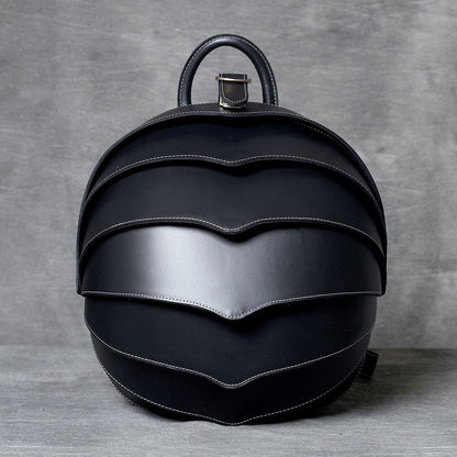 Stylish Leather Backpack |  Full Grain Leather | Beetle Daypack