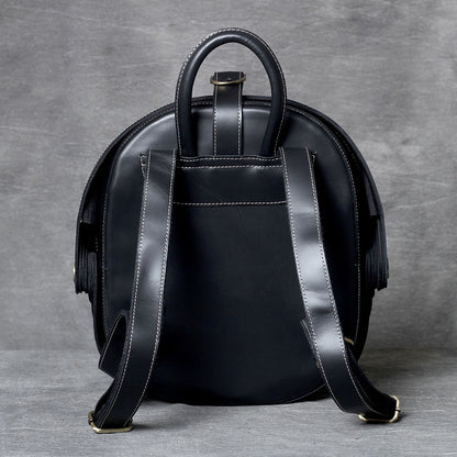 Stylish Leather Backpack |  Full Grain Leather | Beetle Daypack