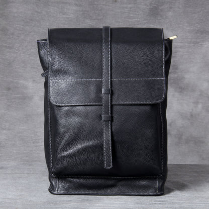 Men's Vintage Leather Backpack |  Full Grain Leather | Daypack