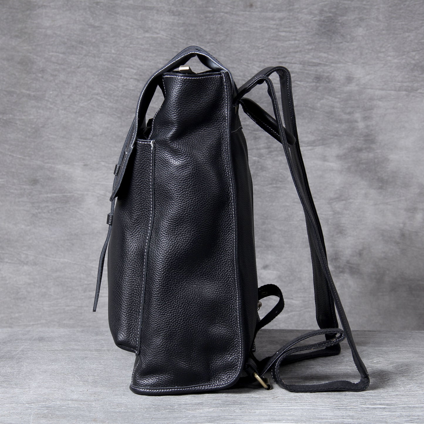 Men's Vintage Leather Backpack |  Full Grain Leather | Daypack