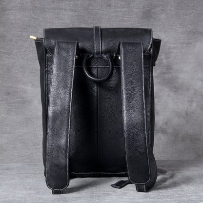 Men's Vintage Leather Backpack |  Full Grain Leather | Daypack