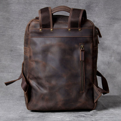 Men's Leather Backpack |  Full Grain Leather | Daypack