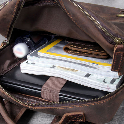 Men's Leather Backpack |  Full Grain Leather | Daypack