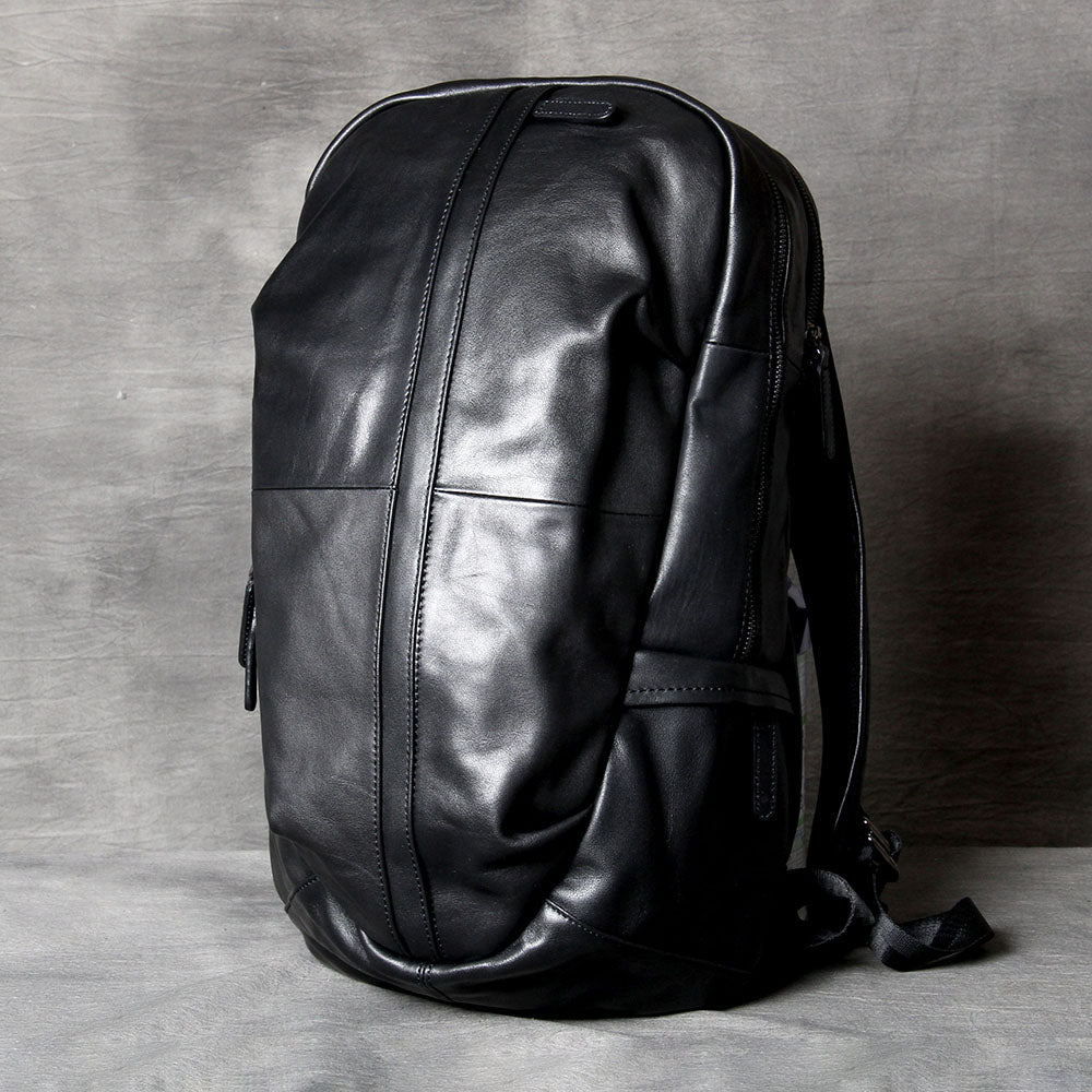 Men's Vintage Leather Backpack | Full Grain Leather | Laptop Daypack