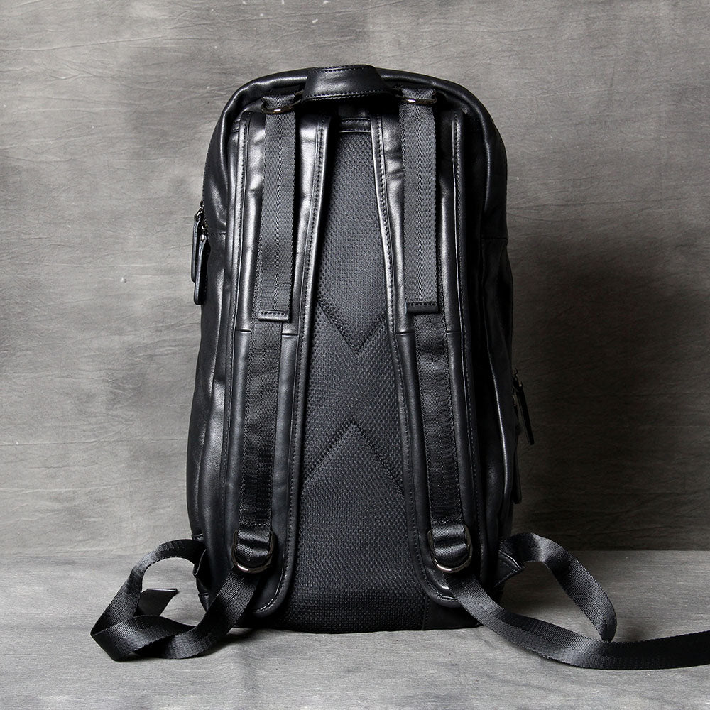 Men's Vintage Leather Backpack | Full Grain Leather | Laptop Daypack
