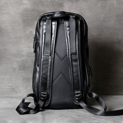 Men's Vintage Leather Backpack | Full Grain Leather | Laptop Daypack