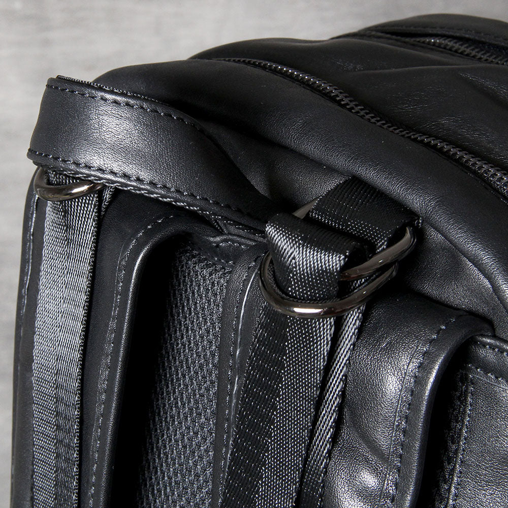 Men's Vintage Leather Backpack | Full Grain Leather | Laptop Daypack