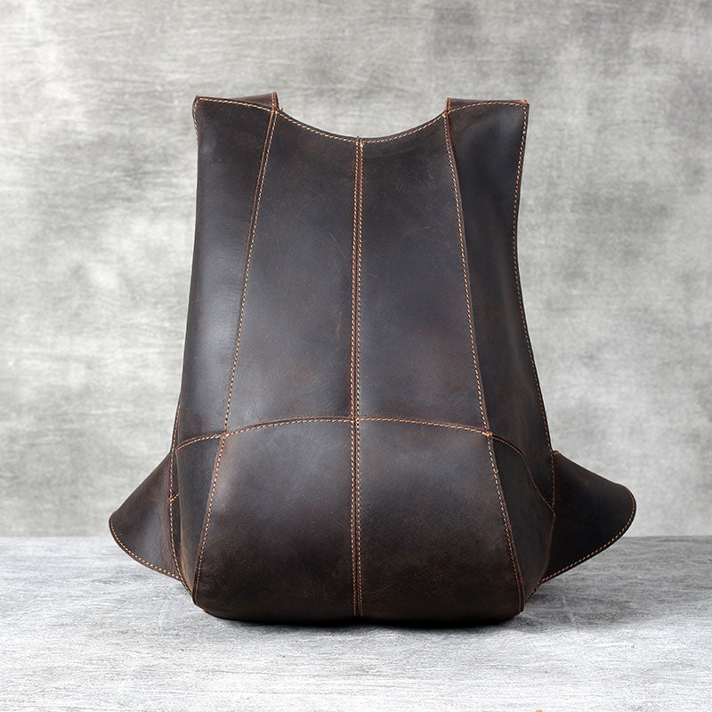 Men's Leather Backpack |  Full Grain Leather | Stylish Daypack