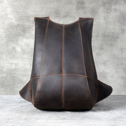 Men's Leather Backpack |  Full Grain Leather | Stylish Daypack