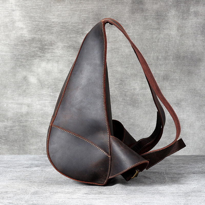 Men's Leather Backpack |  Full Grain Leather | Stylish Daypack