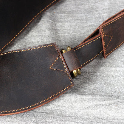 Men's Leather Backpack |  Full Grain Leather | Stylish Daypack