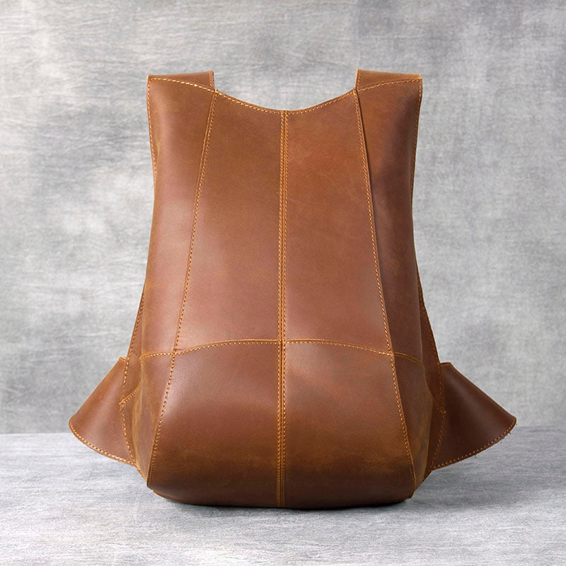 Men's Leather Backpack |  Full Grain Leather | Stylish Daypack