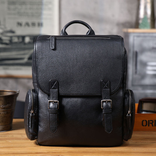 Genuine Leather Backpack For Men | Full Grain Leather | Daypack